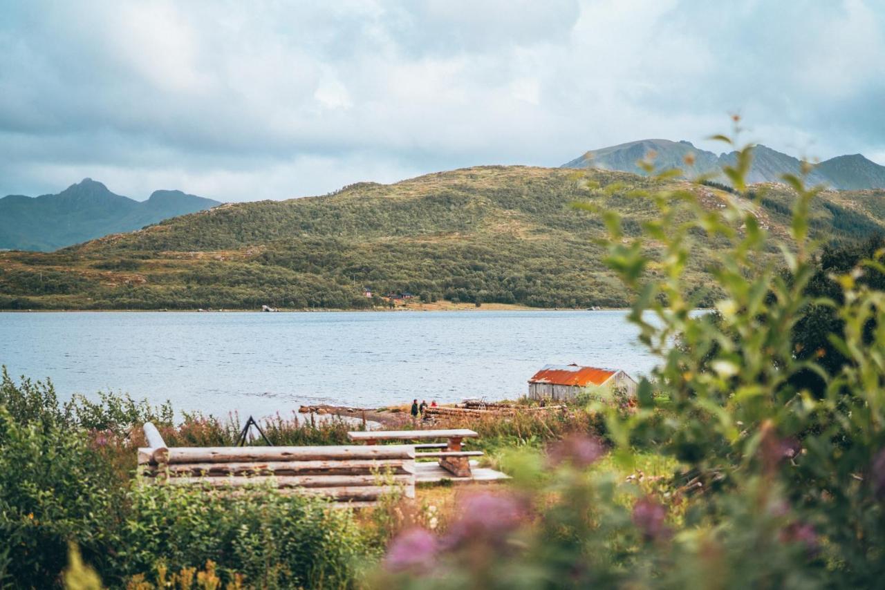 Midt i Lofoten Alstad  Eksteriør billede